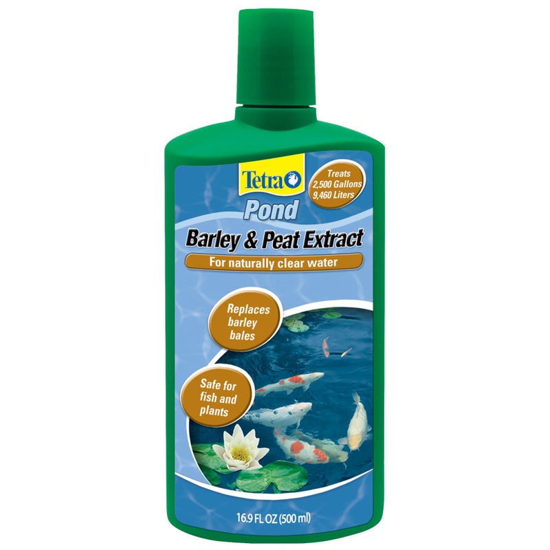 TetraPond Barley and Peat Extract For Naturally Clear Water 16.9 Ounce - Image 1